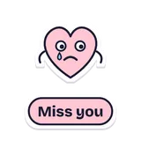Sticker: Toci: Miss you