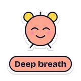 Sticker: Corti: Deep breath