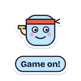 Sticker: Teo: Game on!